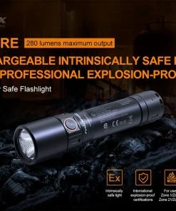 Fenix WF30RE 280 Lumens Intrinsically Safe Flashlight