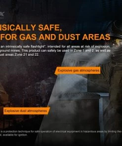 Fenix WF30RE 280 Lumens Intrinsically Safe Flashlight