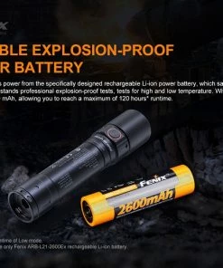 Fenix WF30RE 280 Lumens Intrinsically Safe Flashlight