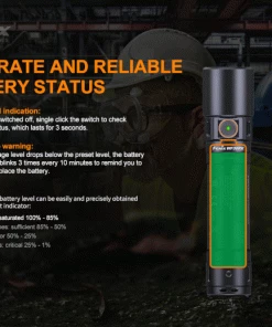 Fenix WF30RE 280 Lumens Intrinsically Safe Flashlight