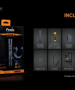 Fenix WF30RE 280 Lumens Intrinsically Safe Flashlight