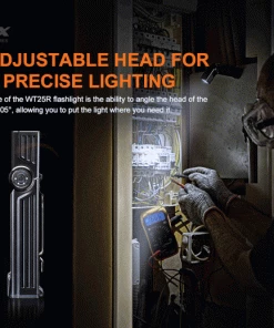 Flashlights Fenix WT25R 1000 Lumens Rechargeable Pivoting Work Light