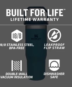 STANLEY THE ICEFLOW FLIP STRAW WATER BOTTLE 17 Oz. 16 STANLEY THE ICEFLOW FLIP STRAW WATER BOTTLE 17 Oz.