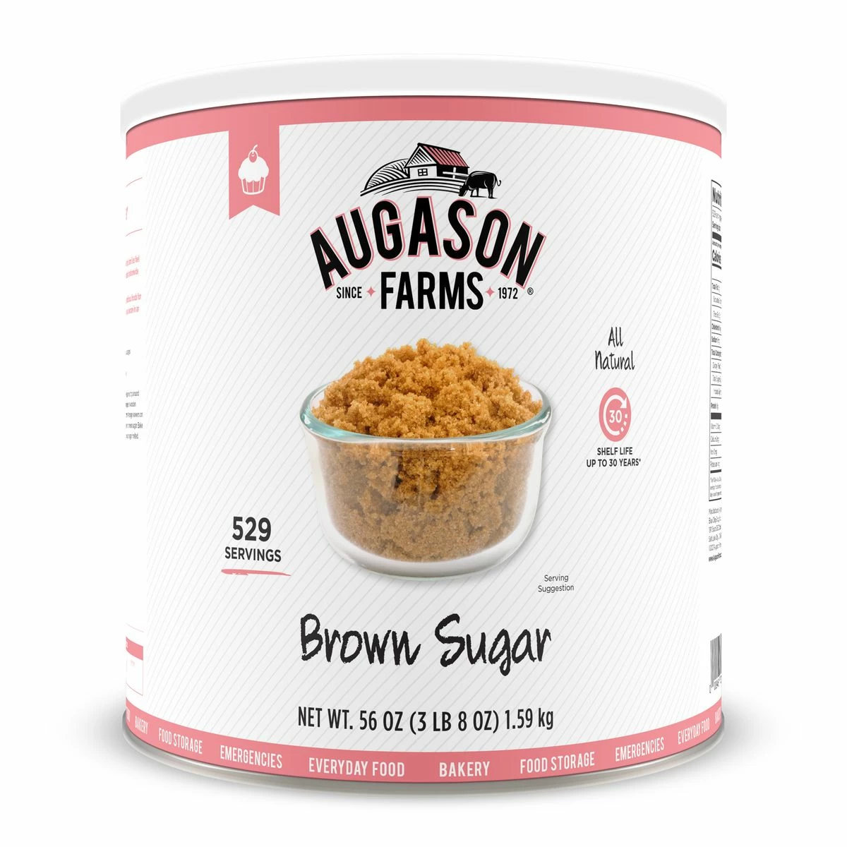 Augason Farms Brown Sugar 1 Augason Farms Brown Sugar
