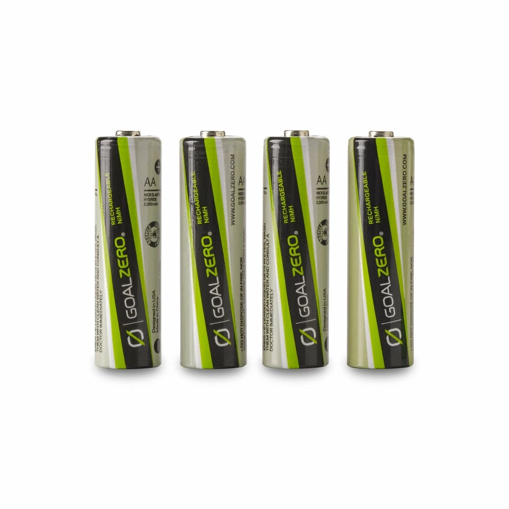 Goal Zero AA Rechargeable Batteries 4 Pk 1 Goal Zero AA Rechargeable Batteries 4 Pk
