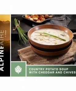 AlpineAire Country Potato Soup With Cheddar And Chives Backpacking Meals