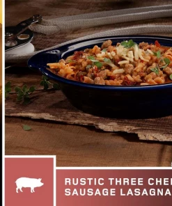 AlpineAire Rustic Three Cheese Sausage Lasagna Backpacking Meals