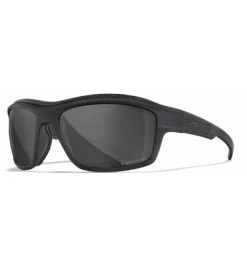 Gear Wiley X Ozone Sunglasses - Matte Black Frame With Captivate Polarized Grey Lenses
