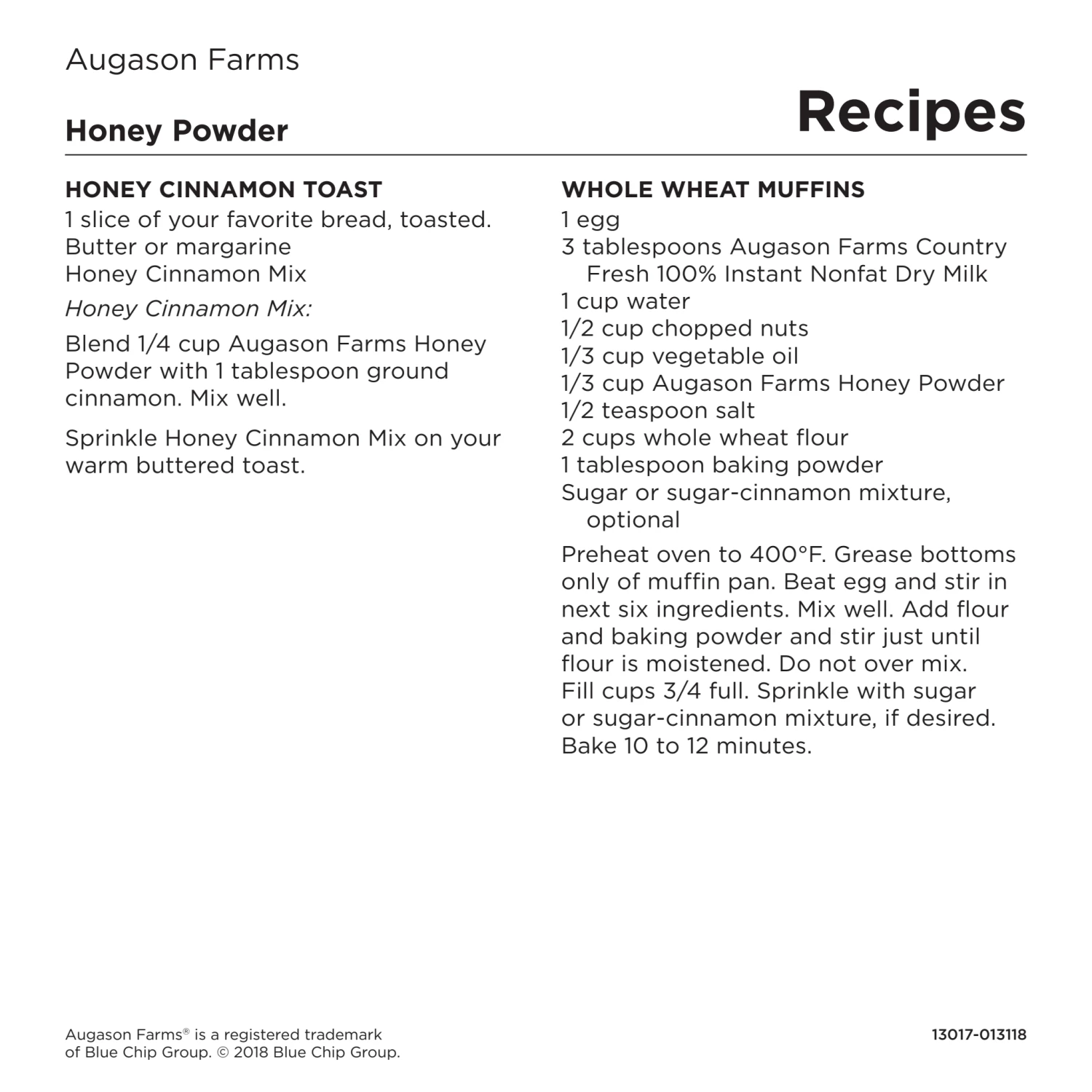 Augason Farms Honey Powder 9 Augason Farms Honey Powder