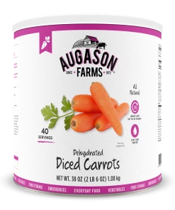 Augason Farms Dehydrated Diced Carrots Food & Food Storage