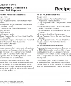Augason Farms Dehydrated Diced Red & Green Bell Peppers 18 Augason Farms Dehydrated Diced Red & Green Bell Peppers