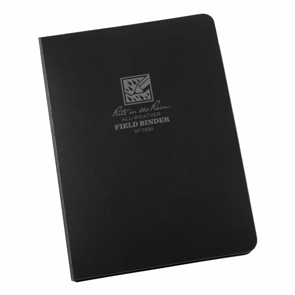 Waterproof Notebooks Rite In The Rain Weatherproof 1/2 Inch Ring Binder, 5.625 In X 7.875 In 1 Waterproof Notebooks Rite In The Rain Weatherproof 1/2 Inch Ring Binder, 5.625 In X 7.875 In