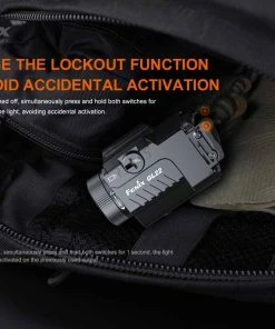 FENIX GL22 750 LUMENS TAC LIGHT WITH RED LASER SIGHT - 750 LUMENS Flashlights