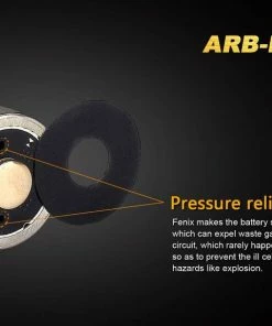 Fenix Lights FENIX ARB-L18 3500 18650 LI-ION RECHARGEABLE BATTERY