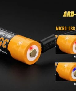 Fenix Lights Fenix ARB-L18 3500U 18650 Li-ion Build-In USB Charging Port Rechargeable Battery