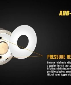 Fenix Lights Fenix ARB-L18 3500U 18650 Li-ion Build-In USB Charging Port Rechargeable Battery