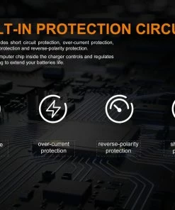 Fenix ARE-D1 Single Bay Smart Battery Charger Fenix Lights