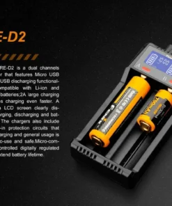 Fenix ARE-D2 Dual Bay Smart Battery Charger
