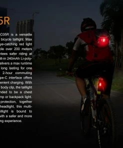 Gear Fenix BC05R Rechargeable Bicycle Tail Light
