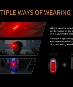 Gear Fenix BC05R Rechargeable Bicycle Tail Light