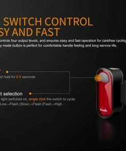 Gear Fenix BC05R Rechargeable Bicycle Tail Light