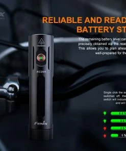 Gear FENIX BC26R 1600 LUMENS RECHARGEABLE BIKE LIGHT