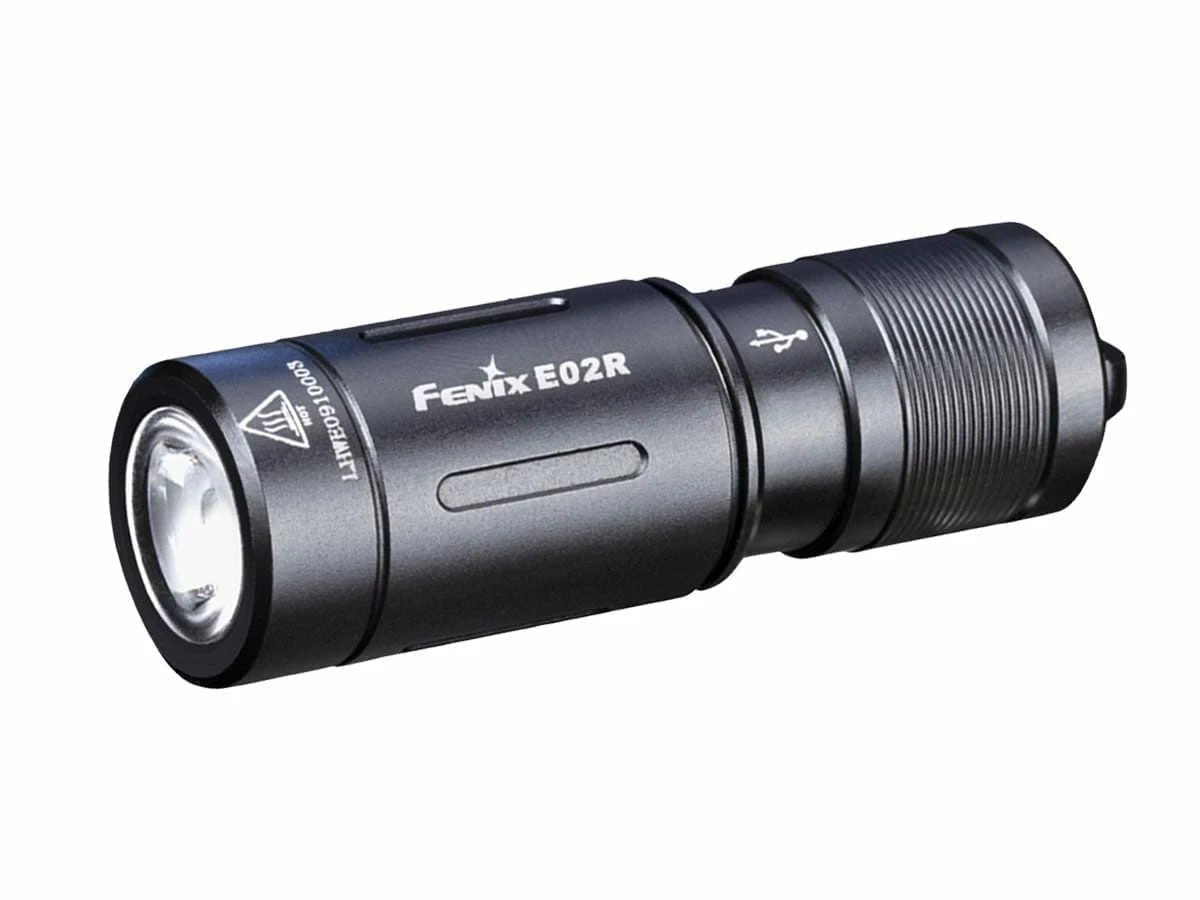Fenix E02R Rechargeable 200 Lumen Keychain Light 2 Fenix E02R Rechargeable 200 Lumen Keychain Light