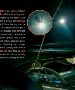 FENIX E18R 750 LUMENS RECHARGEABLE EDC FLASHLIGHT Flashlights