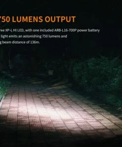 FENIX E18R 750 LUMENS RECHARGEABLE EDC FLASHLIGHT Flashlights