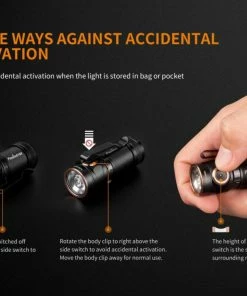 FENIX E18R 750 LUMENS RECHARGEABLE EDC FLASHLIGHT Flashlights
