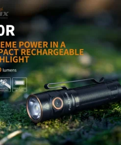 Fenix E30R 1600 Lumens Extreme Output Compact Rechargeable Flashlight