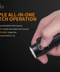 Fenix E30R 1600 Lumens Extreme Output Compact Rechargeable Flashlight