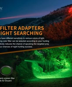 FENIX HT18 1500 LUMENS LONG RANGE FLASHLIGHT