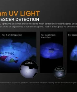 FENIX LD02V2.0 70 LUMENS PENLIGHT WITH UV LIGHT Flashlights