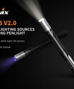 FENIX LD05V2.0 100 LUMENS PENLIGHT WITH UV LIGHT Flashlights 33 FENIX LD05V2.0 100 LUMENS PENLIGHT WITH UV LIGHT Flashlights