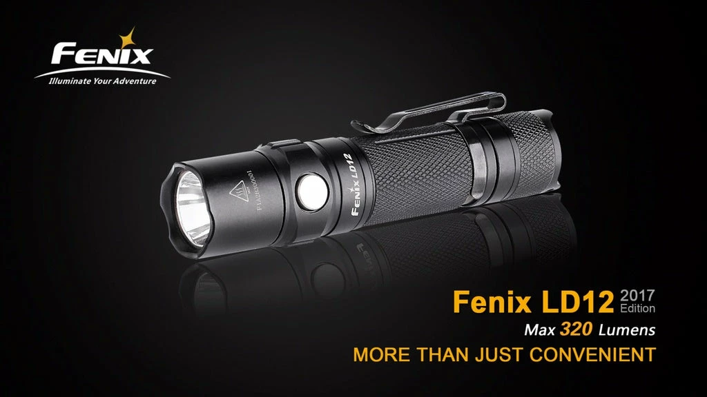 FENIX LD12 320 LUMENS EDC POCKET FLASHLIGHT Flashlights 16 FENIX LD12 320 LUMENS EDC POCKET FLASHLIGHT Flashlights