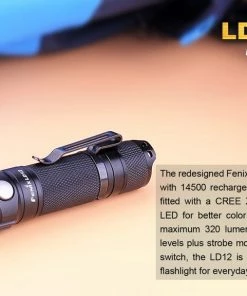 FENIX LD12 320 LUMENS EDC POCKET FLASHLIGHT Flashlights 30 FENIX LD12 320 LUMENS EDC POCKET FLASHLIGHT Flashlights