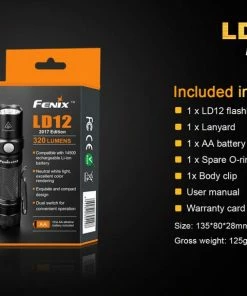 FENIX LD12 320 LUMENS EDC POCKET FLASHLIGHT Flashlights