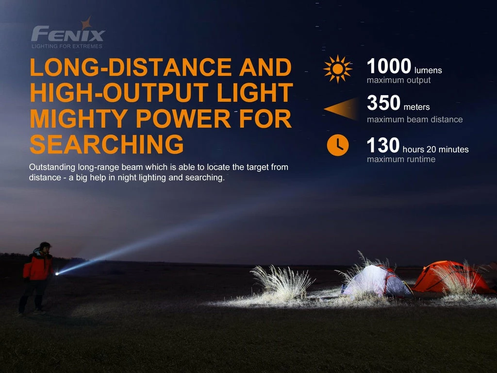 Flashlights FENIX LD42 1000 LUMENS HIGH-OUTPUT OUTDOOR FLASHLIGHT 10 Flashlights FENIX LD42 1000 LUMENS HIGH-OUTPUT OUTDOOR FLASHLIGHT