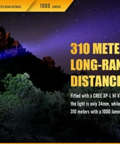 FENIX TK20R 1000 LUMENS RECHARGEABLE FLASHLIGHT