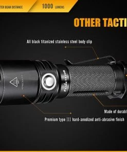 FENIX TK20R 1000 LUMENS RECHARGEABLE FLASHLIGHT