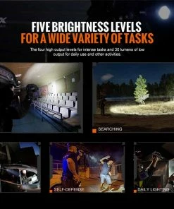 FENIX TK20R V2.0 3000 LUMENS RECHARGEABLE TAC FLASHLIGHT