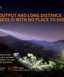 FENIX TK22UE HIGH-PERFORMANCE RECHARGEABLE FLASHLIGHT - 1600 LUMENS