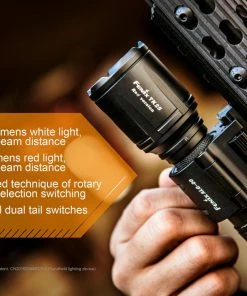 FENIX TK25 RED HUNTING FLASHLIGHT - 1000 LUMENS