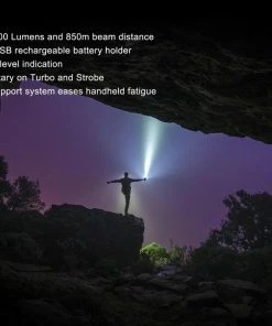 FENIX TK75 2018 FLASHLIGHT - 5100 LUMENS