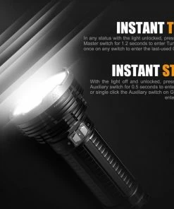 FENIX TK75 2018 FLASHLIGHT - 5100 LUMENS