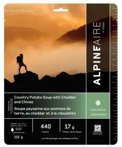 AlpineAire Country Potato Soup With Cheddar And Chives Backpacking Meals