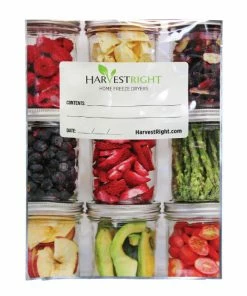 Harvest Right 1/2 Gallon 8" X 12" Mylar Bag - 50 Pack 7mil Food & Food Storage