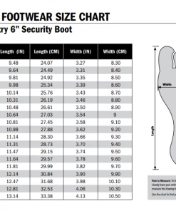 Rothco Forced Entry Security Boot / 6''