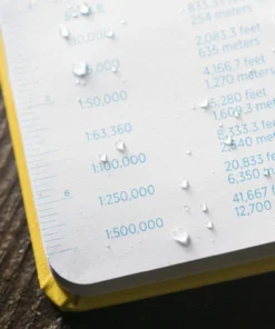 Waterproof Notebooks Rite In The Rain Weatherproof Hard Cover Notebook, 4.75 In. X 7.5 In. Level Pattern